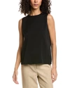 THEORY STRAIGHT SHELL CORE SILK-BLEND TOP