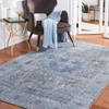 SAFAVIEH SAFAVIEH TUCSON TSN190Y POWER LOOMED GREEN / GREY WASHABLE RUG