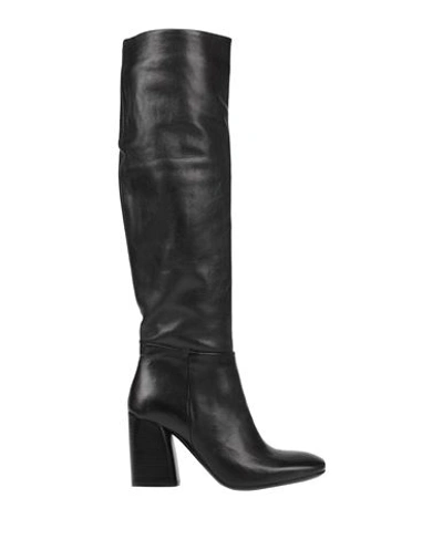 La Magdaleine Woman Boot Black Size 6 Leather