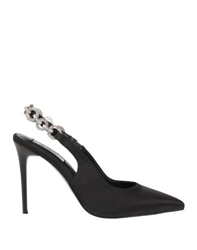 Gai Mattiolo Love To Love Woman Pumps Black Size 8 Textile Fibers
