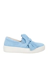 MARCH 23 MARCH 23 WOMAN SNEAKERS AZURE SIZE 7 LEATHER