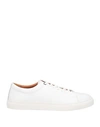 AMBITIOUS AMBITIOUS MAN SNEAKERS WHITE SIZE 7 LEATHER