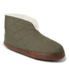 DEARFOAMS MENS ORIGINAL QUILTED NYLON WARM UP BOOTIE