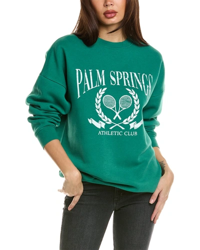 Socialite Graphic Sweatshirt In Green