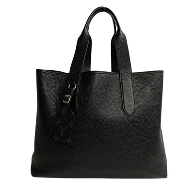 Pre-owned Louis Vuitton Cabas Leather Tote Bag () In Black