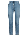 Liu •jo Woman Jeans Blue Size 30 Cotton, Polyester, Elastane In Blue