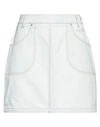 Kenzo Woman Denim Skirt Blue Size 10 Cotton In Blue