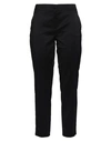 Emme By Marella Woman Pants Black Size 12 Cotton, Polyester