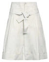 Golden Goose Woman Pants Off White Size S Polyamide, Cotton In Off White