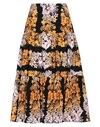 Sandro Midi Skirt In Black