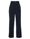 SANDRO SANDRO WOMAN PANTS MIDNIGHT BLUE SIZE 10 POLYESTER, VISCOSE, ELASTANE