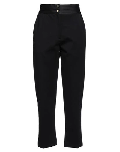 Sandro Woman Pants Black Size 10 Viscose, Polyamide, Elastane