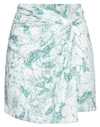 In The Mood For Love Woman Mini Skirt White Size L Polyester In White