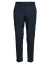 Incotex Man Pants Navy Blue Size 36 Cotton, Elastane