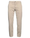 Incotex Beige Cotton Pants In Beige