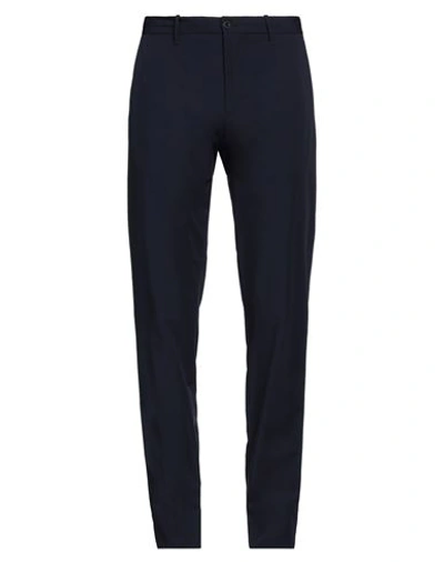 Slowear Incotex Man Pants Navy Blue Size 32 Polyamide, Elastane