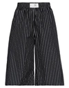 Mm6 Maison Margiela Woman Shorts & Bermuda Shorts Black Size 8 Cotton, Polyester
