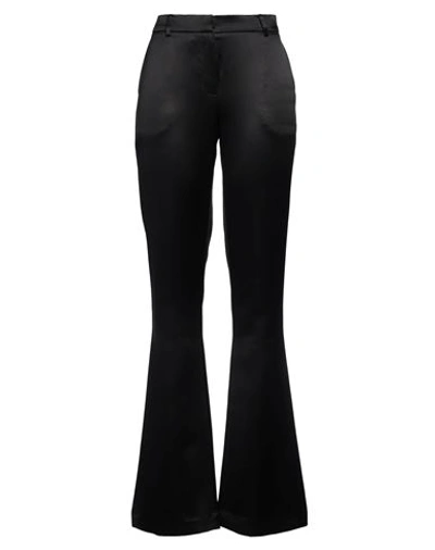 Magda Butrym Woman Pants Black Size 6 Silk, Wool