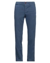 Tela Genova Man Pants Navy Blue Size 31 Cotton