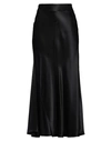 Pinko Woman Maxi Skirt Black Size 10 Viscose