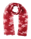 Emporio Armani Woman Scarf Red Size - Polyester