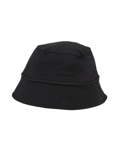 Thom Krom Man Hat Black Size Onesize Cotton, Viscose, Nylon, Elastane