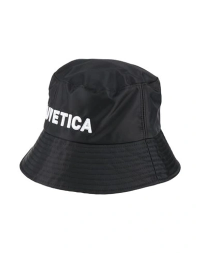 Duvetica Man Hat Black Size L Polyamide