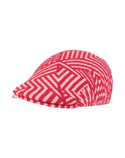 Kangol Woman Hat Red Size M Modacrylic, Acrylic, Polyester, Nylon