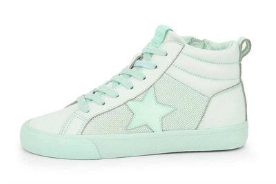 Vintage Havana Women's Serious High Top Sneakers In Mint In Green