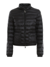 Moncler Lans Quilted Shell Down Jacket In Negro