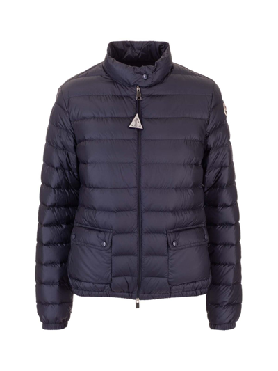 Moncler Lans Puffer Jacket In Blue