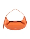 Yuzefi Woman Handbag Orange Size - Leather