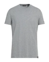 Dsquared2 Man Undershirt Grey Size Xs Cotton