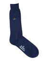 Vivienne Westwood Man Socks & Hosiery Blue Size 7 Cotton