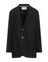 Harris Wharf London Woman Blazer Black Size 6 Polyester