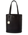 FERRAGAMO FERRAGAMO CHARMING NORTH-SOUTH SMALL LEATHER TOTE