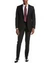 Canali 2pc Wool Suit In Blue