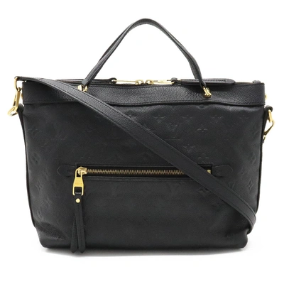 Pre-owned Louis Vuitton Bastille Canvas Shoulder Bag () In Black