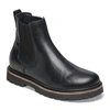 Birkenstock Highwood Natural Leather Womens Chelsea Boots In Black