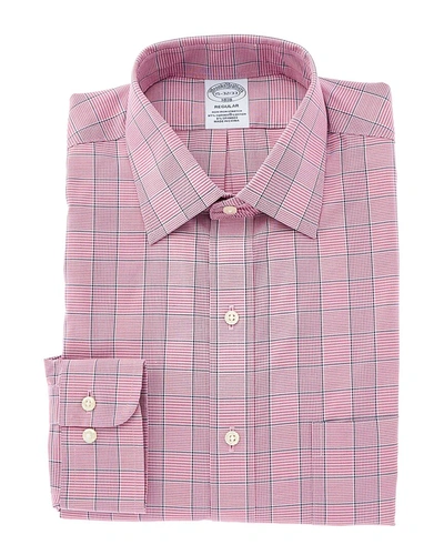 Brooks Brothers Regular Fit Dress Shirt In Pink