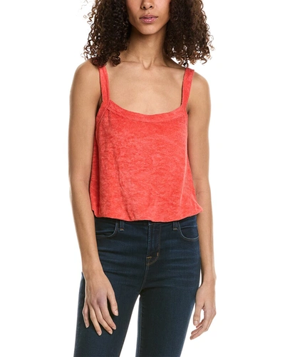 Project Social T Runaway Terry Bubble Tank In Red