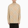BURBERRY BURBERRY CHECK PATTERN BUTTON-DOWN SHIRT IN