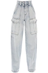 Isabel Marant Étoile Isabel Marant Etoile Cargo Heilani Jeans In Blue