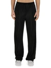 Family First Pleated Pants In Black