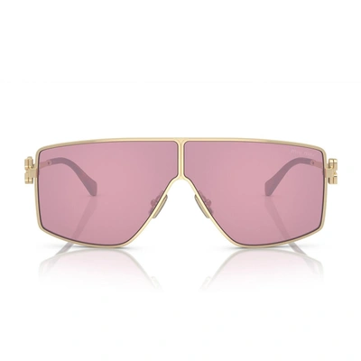 Miu Miu Eyewear Sunglasses In Gold