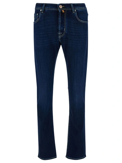 Jacob Cohen Jeans 5 Pockets Super Slim Fit Nick Slim In Blu