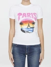 Balenciaga Graphic Printed Crewneck T-shirt In White