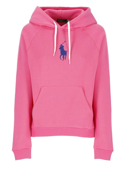 Ralph Lauren Sweater With Pony In Pink