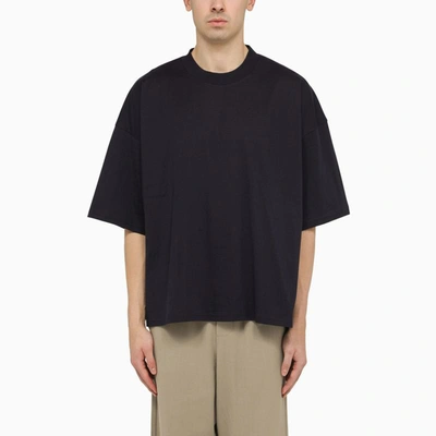 Studio Nicholson Dropped-shoulder T-shirt In Blue