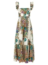 ETRO FLORAL PRINT MAXI DRESS DRESSES MULTICOLOR